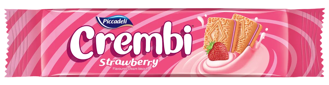 Crembi Strawberry 60 gram package